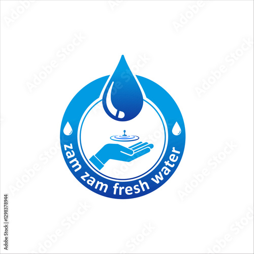 fresh water logo design