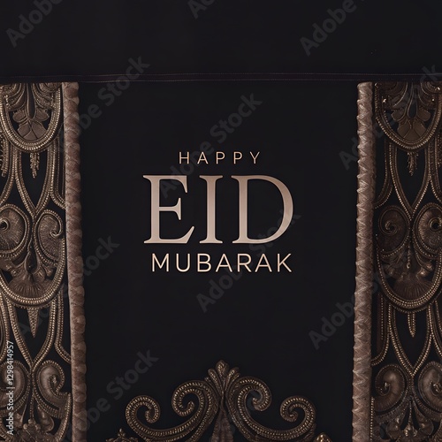 eid mubarak background design banner template image jpg