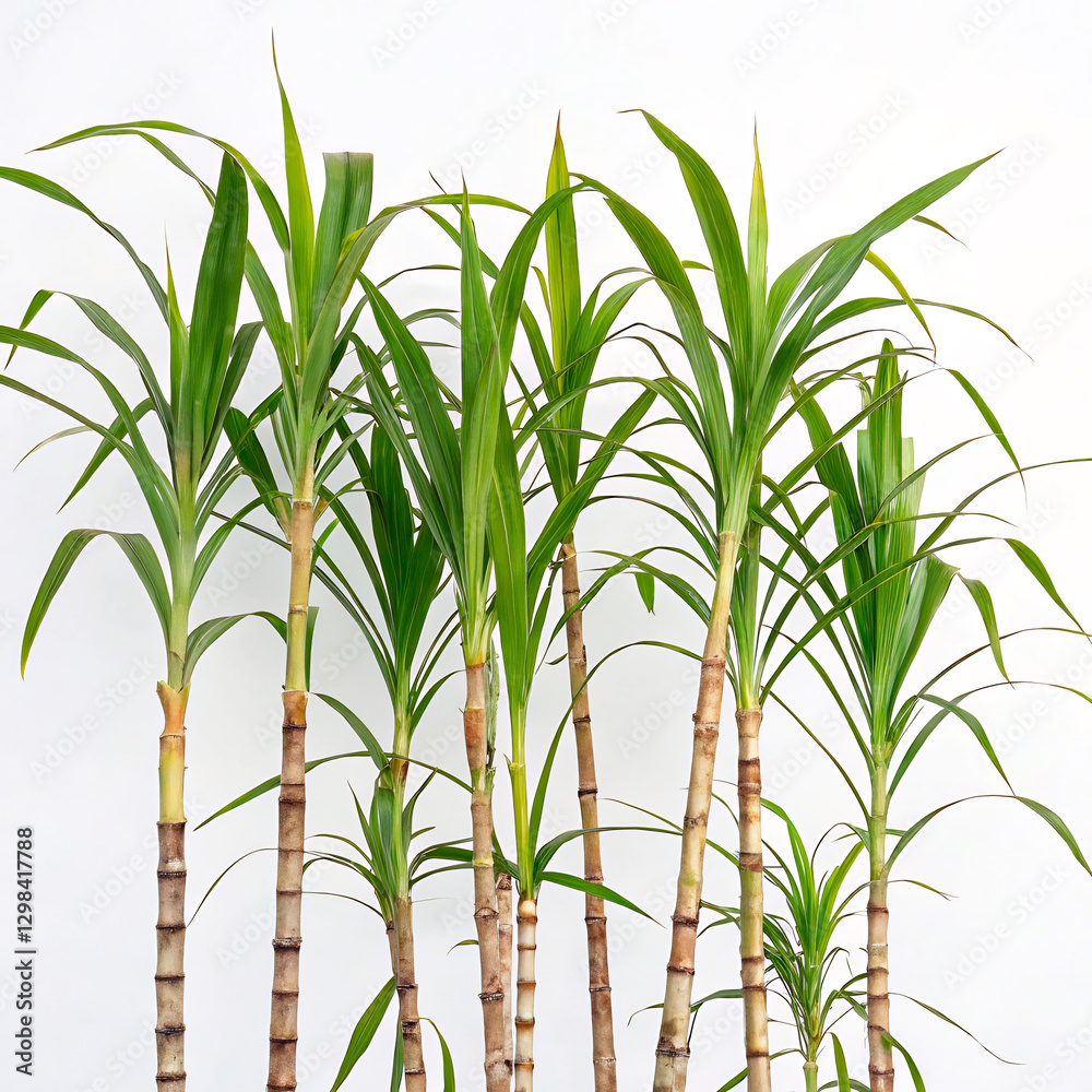 Obraz premium green bamboo leaves