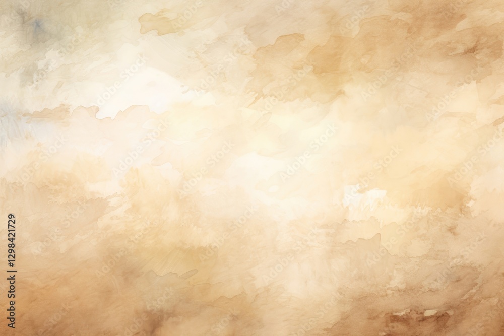 Obraz premium Summer view watercolor background backgrounds painting wall.