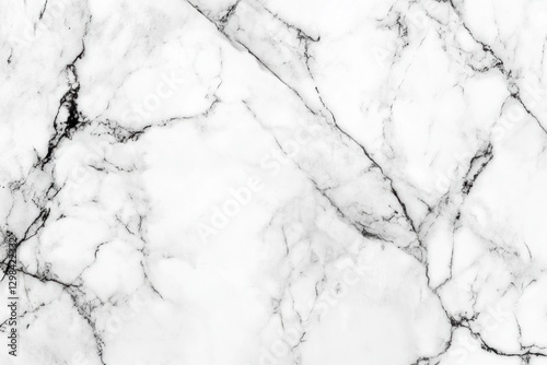 White marble texture with gray veins.