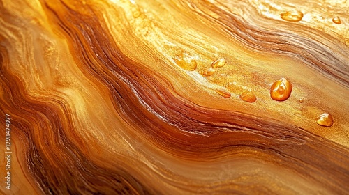Wood Texture Polished Moment with Polished with Hues