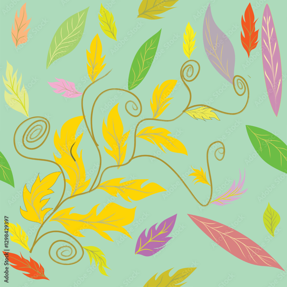 seamless floral pattern seamless floral pattern