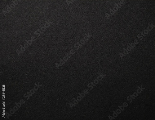 Black Kraft Paper Texture. Dark Textured Background.