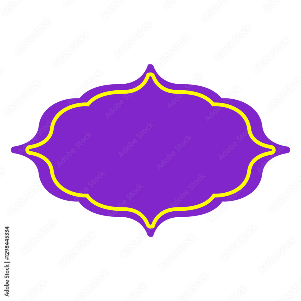 Ramadan Border Decoration on White Background. Vector Illustration. Ramadan Border Decoration on White Background. Vector Illustration.