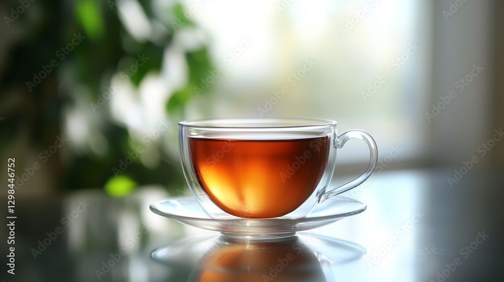 Glass cup of tea on table. Isolated cup of tea. Transparent background cutout of a giraffe. A cup of tea in a glass sitting on lifestyle a table. Glass cup of tea on table. Isolated cup of tea. Transparent background cutout of a giraffe. A cup of tea in a glass sitting on lifestyle a table.