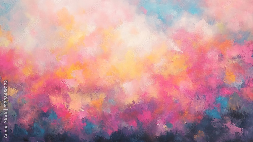 dreamlike color blending with soft luminous glow dreamlike color blending with soft luminous glow
