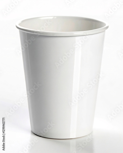 Wallpaper Mural white cup isolated on white Torontodigital.ca