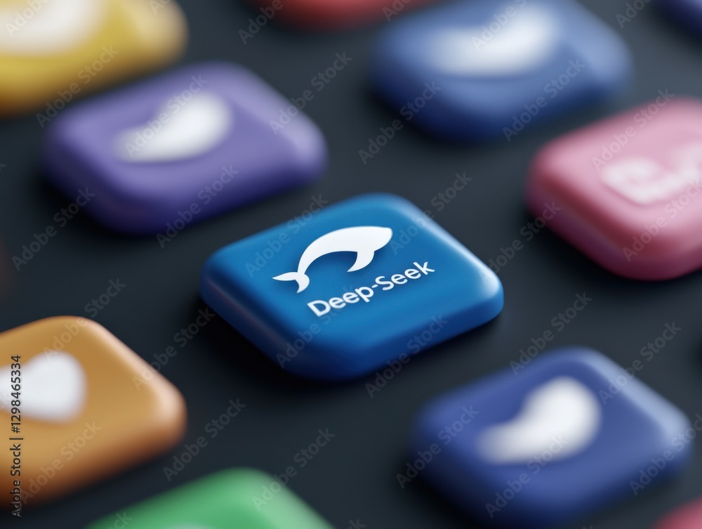 Deep-Seek App Icon Collection for Search Deep-Seek App Icon Collection for Search
