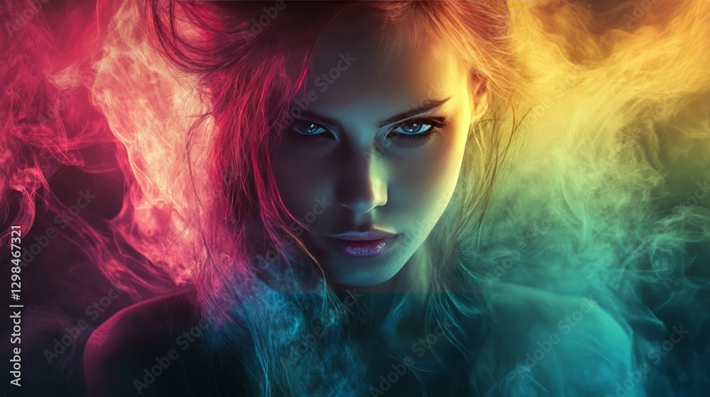 Glowing Outline Effect View with Outline with Soft