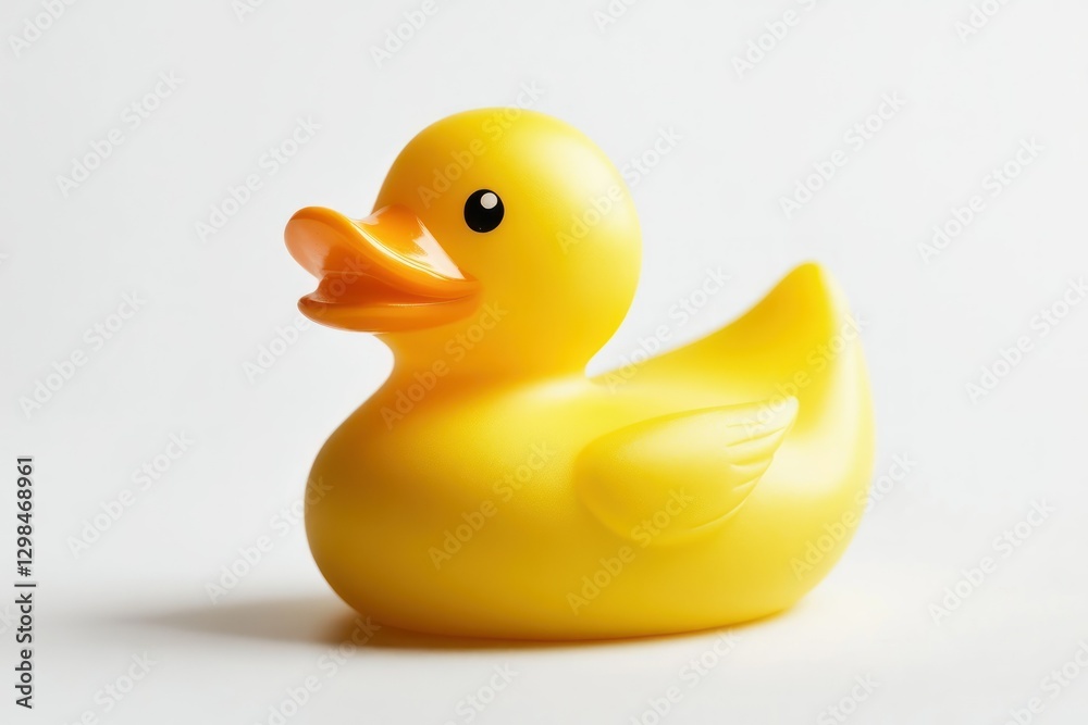 Isolated yellow rubber duck on white background (1) Isolated yellow rubber duck on white background (1)
