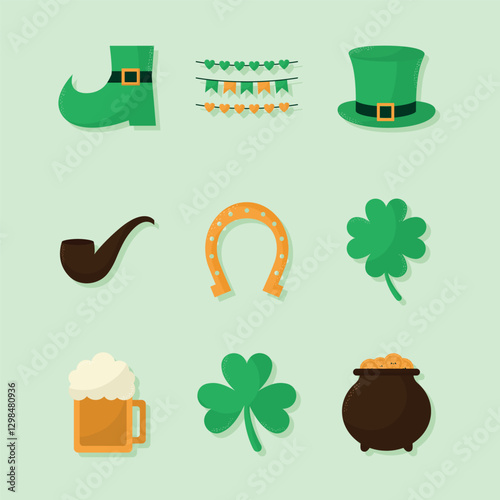 st patricks day set