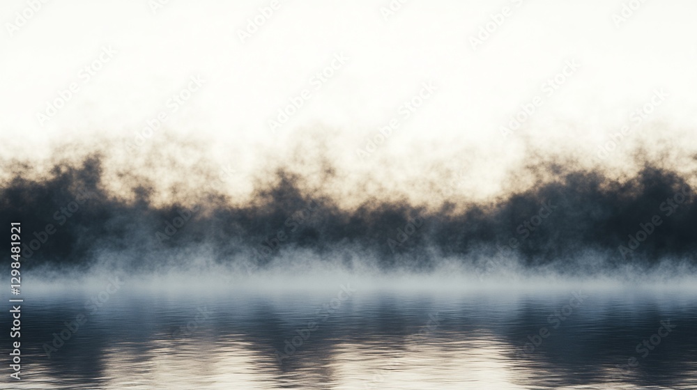 Fototapeta premium digital transparency forming cyber-inspired mist