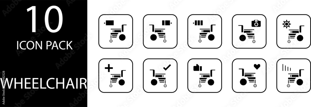 wheelchair Editable Icon Set
wheelchair Editable Icon Set