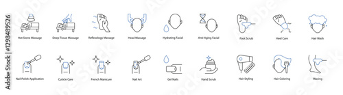 Complete Spa and Salon Services: Massages, Facials, Nail and Hair Care