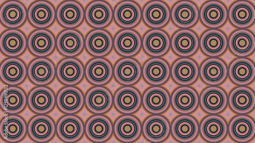 circle motif, circle pattern, symmetrical, circle lines, wall wallpaper