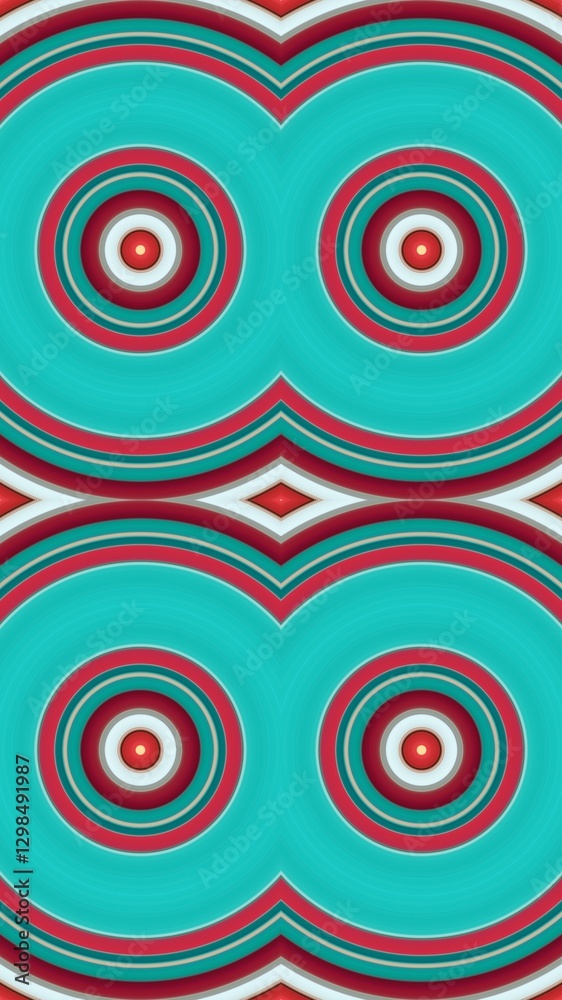 Fototapeta premium circle motif, circle pattern, symmetrical, circle lines, wall wallpaper