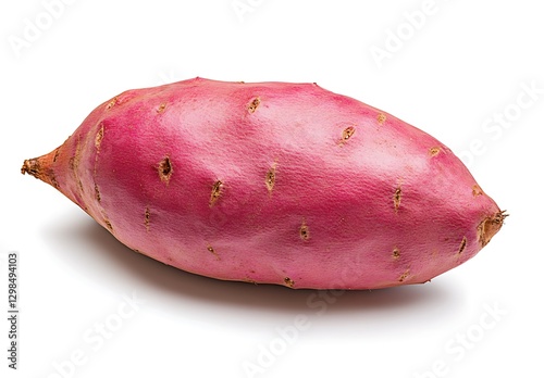 Fresh Pink Sweet Potato  Raw Tuber Vegetable