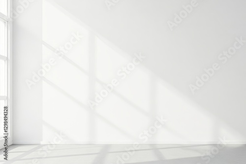 A pristine white wall provides a blank canvas , cleanliness, white, cream