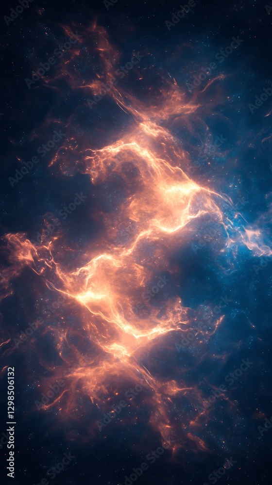 layered abstract mist forming surreal luminous energy wave layered abstract mist forming surreal luminous energy wave