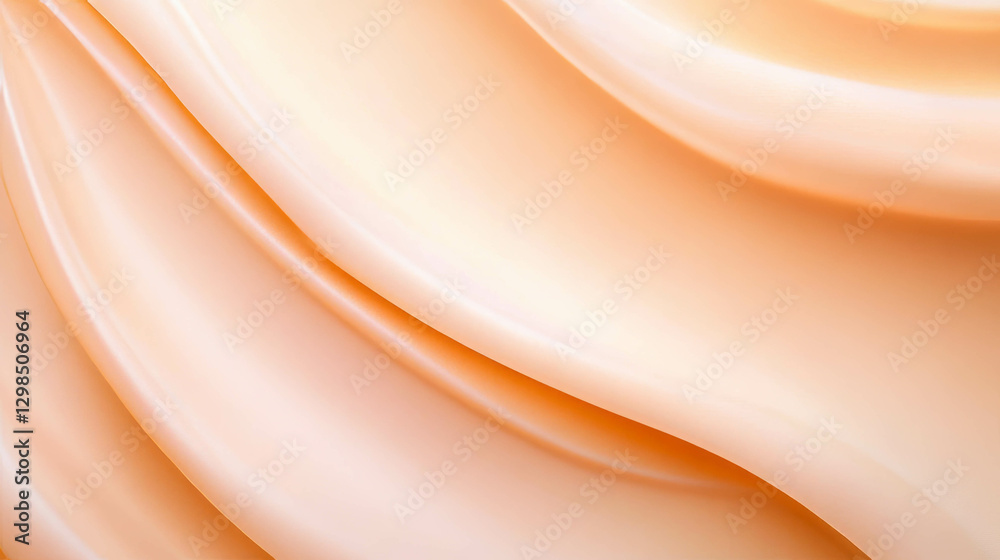 Fototapeta premium Abstract soft sand dunes texture with flowing patterns for design and decor