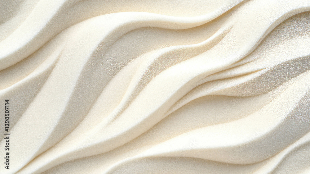 Obraz premium Soft sand texture with fine grain waves for natural background design
