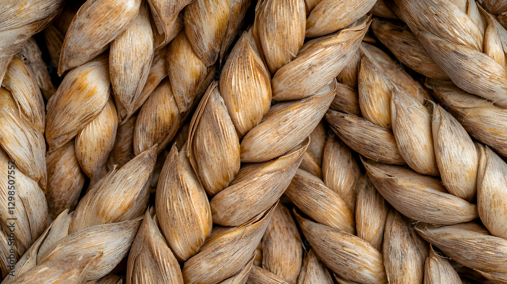 Woven Straw Texture Background Woven Straw Texture Background