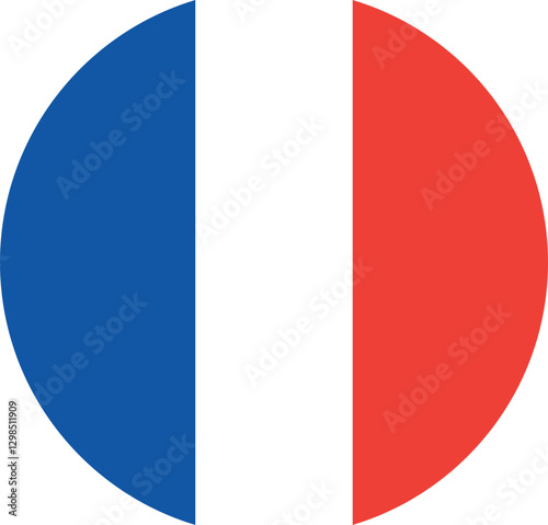 Free Download france flag button - GFXLoad