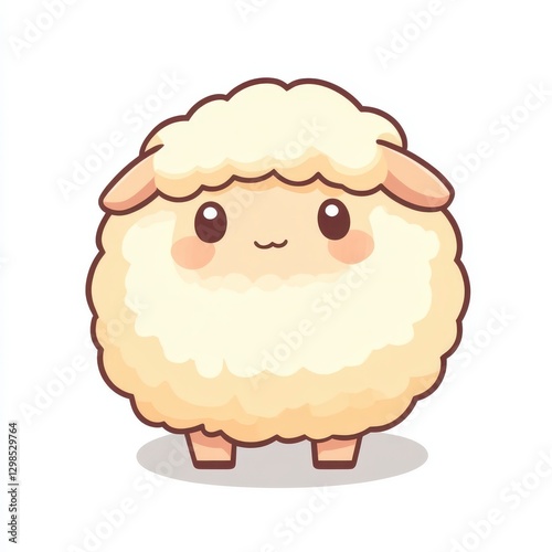 Wallpaper Mural vector illustration of sheep Torontodigital.ca