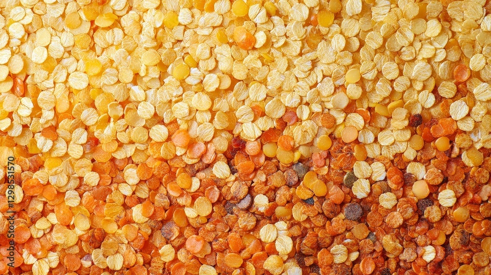 Vibrant Grains and Legumes Background Texture Vibrant Grains and Legumes Background Texture