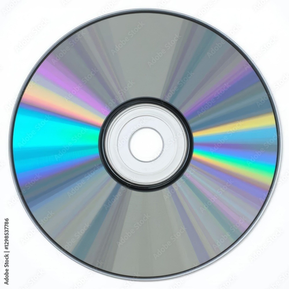 Compact disc iridescent surface detail Compact disc iridescent surface detail
