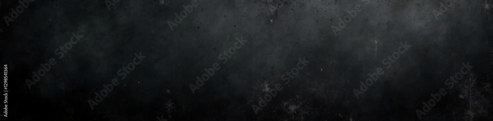 Fototapeta premium Aged black wall, distressed surface, rough texture, black texture, abstract, black wall