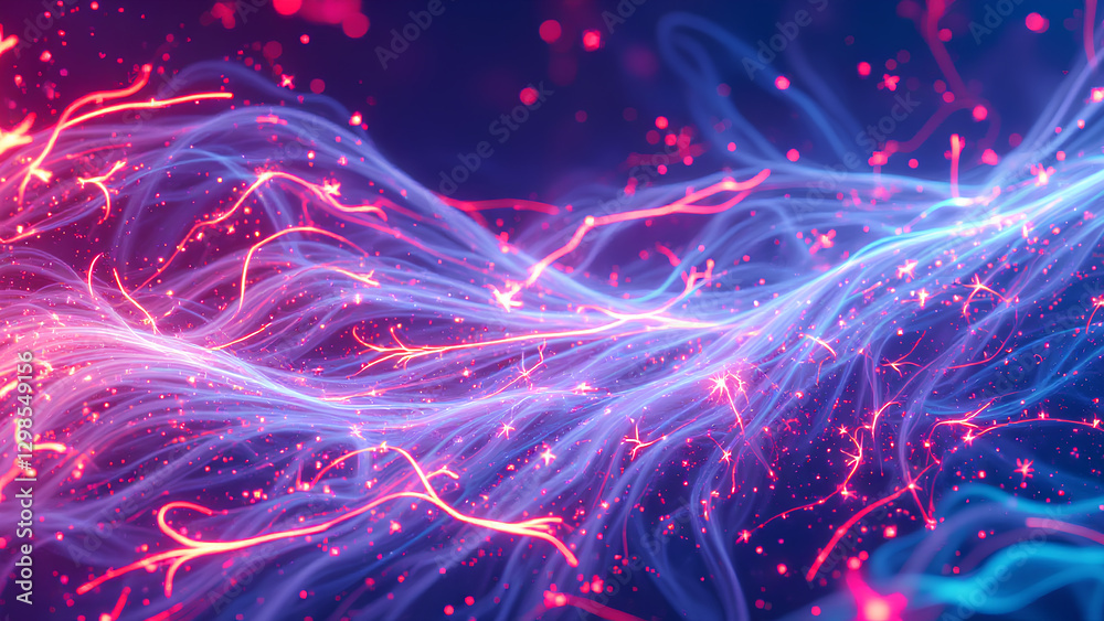 Fototapeta premium futuristic holographic texture 