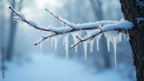 Wallpaper Mural Winter Icicles Torontodigital.ca