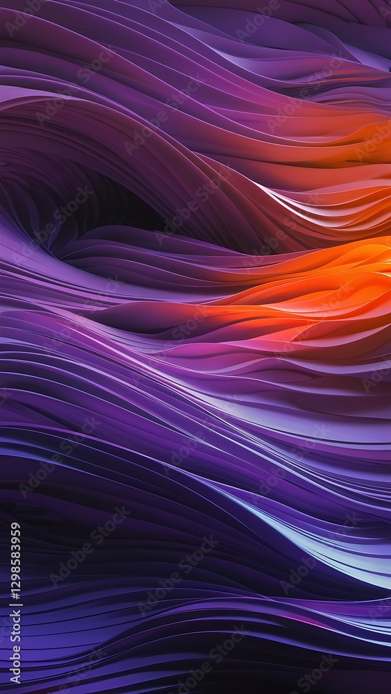 Fototapeta premium abstract colorful background with waves