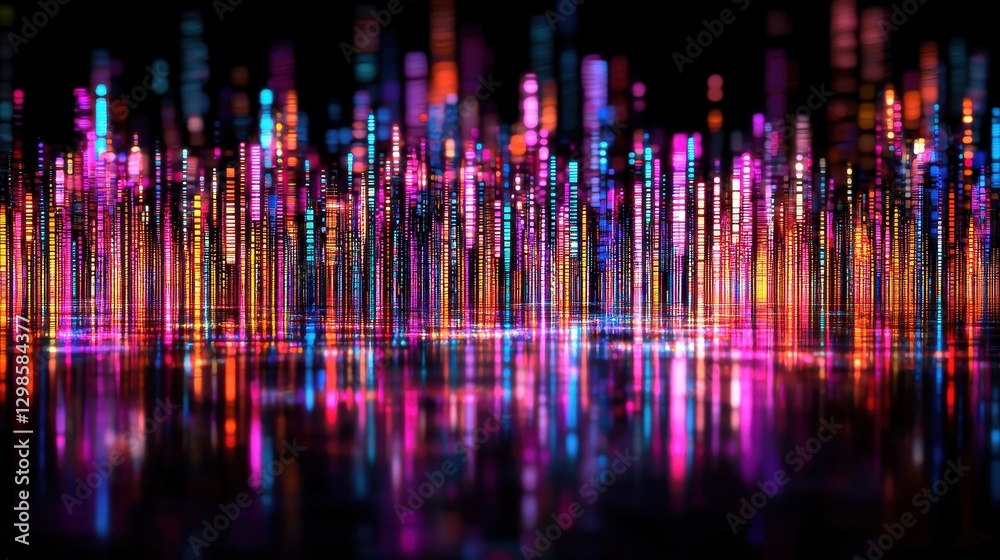 Abstract Colorful Modern Prayer Mat Design in Futuristic Background Abstract Colorful Modern Prayer Mat Design in Futuristic Background