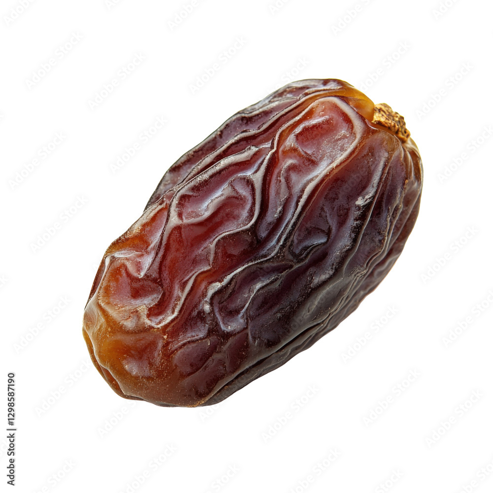 Ramadan kareem dried date isolated on white background, Islamic muslim themed background Ramadan kareem dried date isolated on white background, Islamic muslim themed background