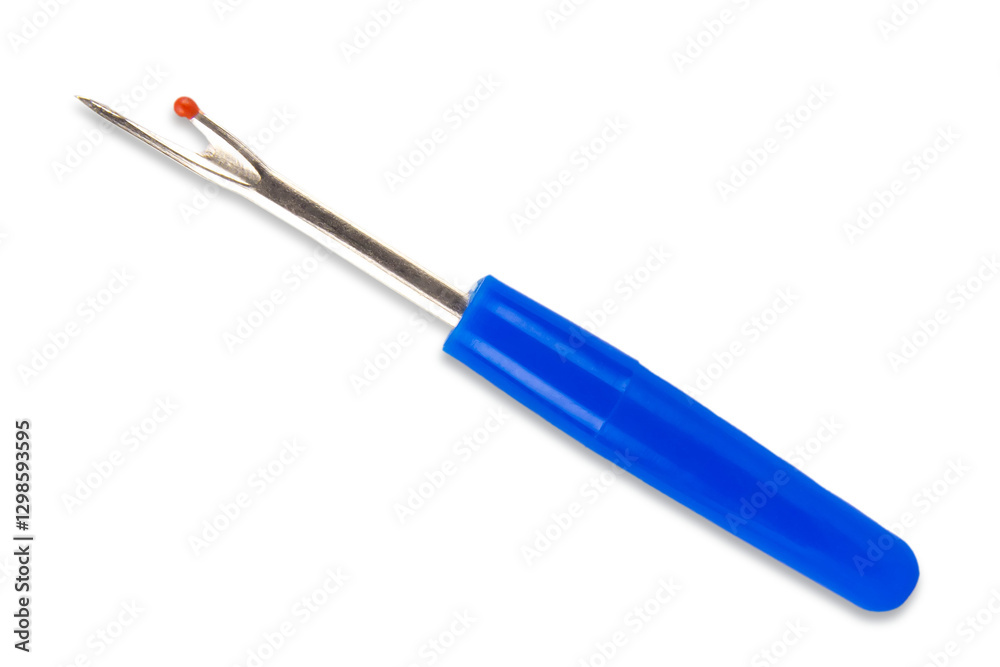 seam ripper isolated on white, transparent background. png file seam ripper isolated on white, transparent background. png file