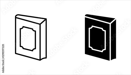 Holy Quran icon set, symbol template for graphic and web design vector illustration on white background
