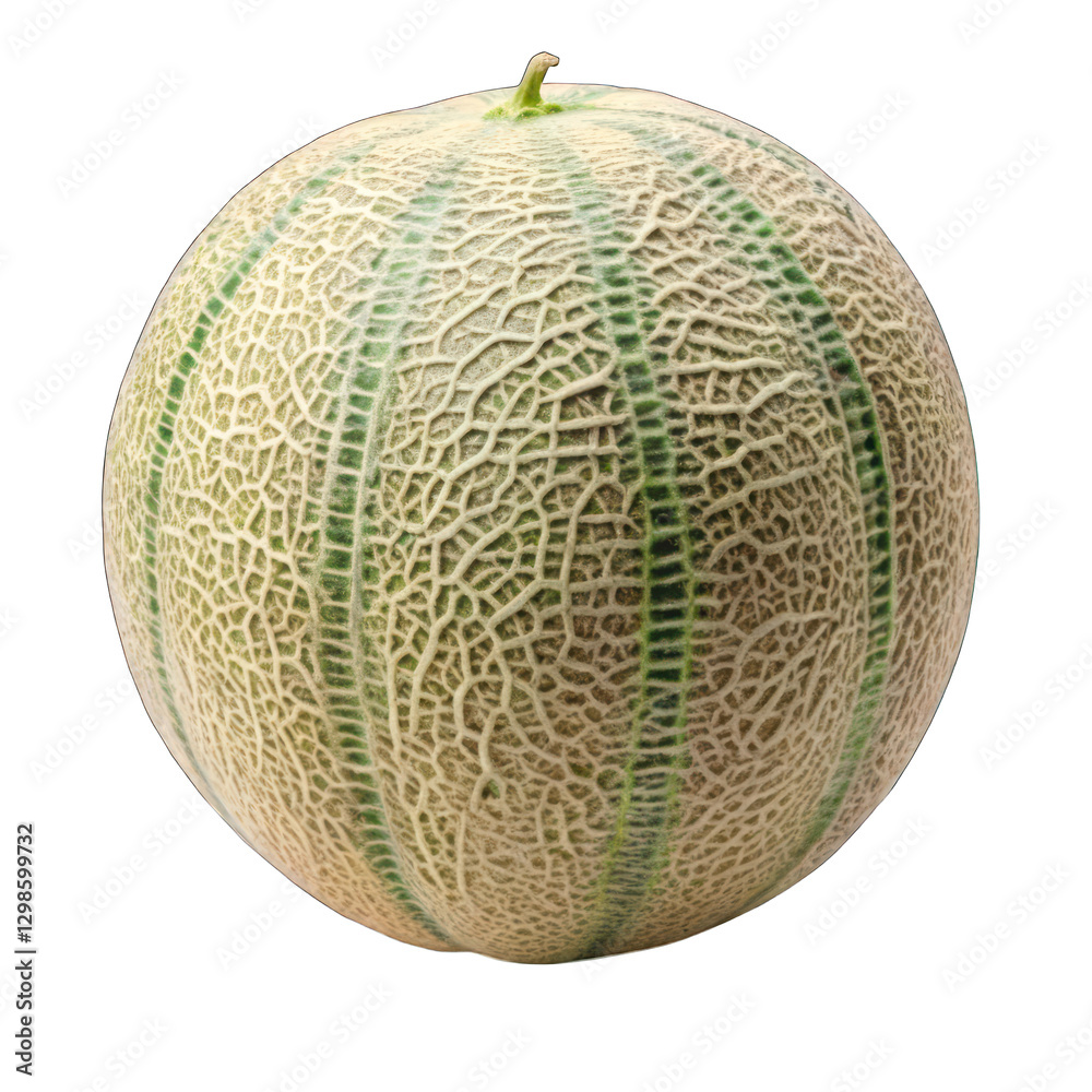 Sweet Honeydew Melon isolated on transparent background Sweet Honeydew Melon isolated on transparent background