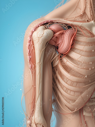 Anterior and posterior shoulder dislocation vector illustration