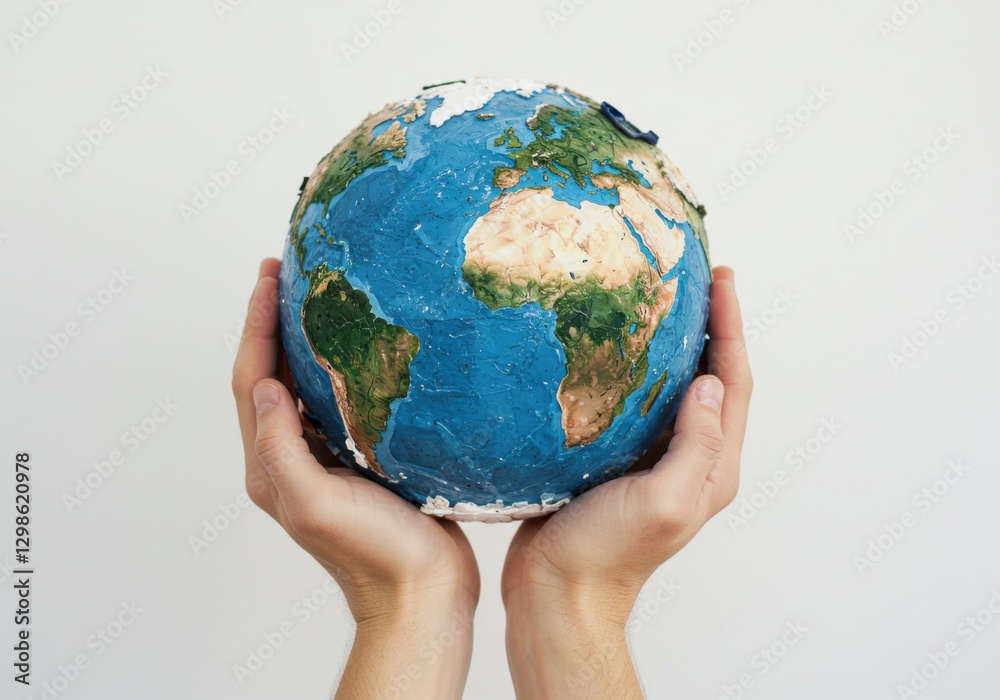 Holding the Globe in Two Hands Holding the Globe in Two Hands