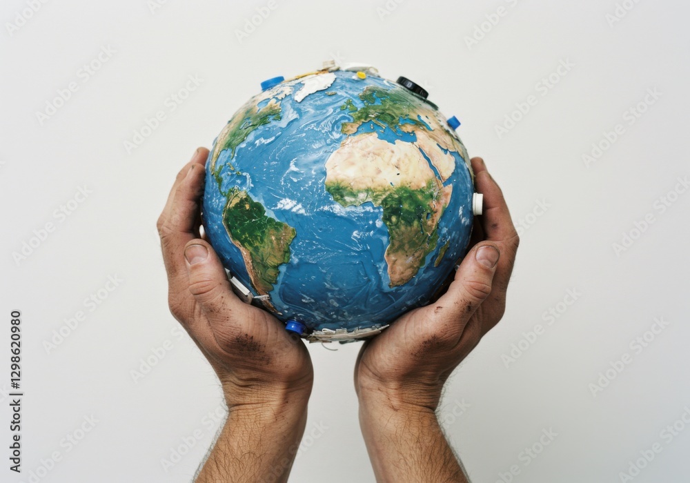 Diverse Hands Holding the Earth Diverse Hands Holding the Earth