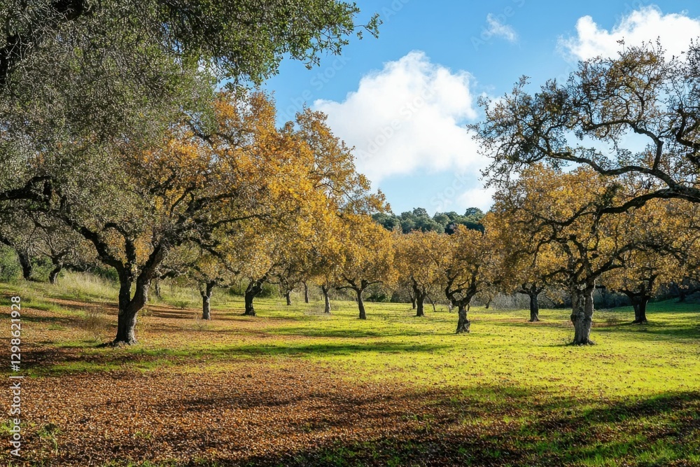 Folliage in Santa Margarida da Coutada Park: Autumn Colors in Constancia, Portugal Folliage in Santa Margarida da Coutada Park: Autumn Colors in Constancia, Portugal