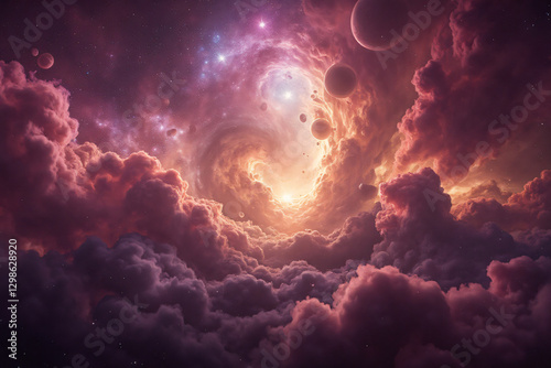 sky, clouds, sun, weather, 