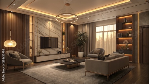 Modern Living Room Interior Design