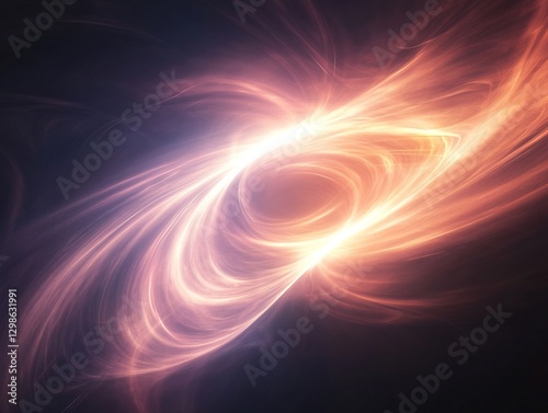 Wallpaper Mural radiant cybernetic data ripple fractal motion Torontodigital.ca