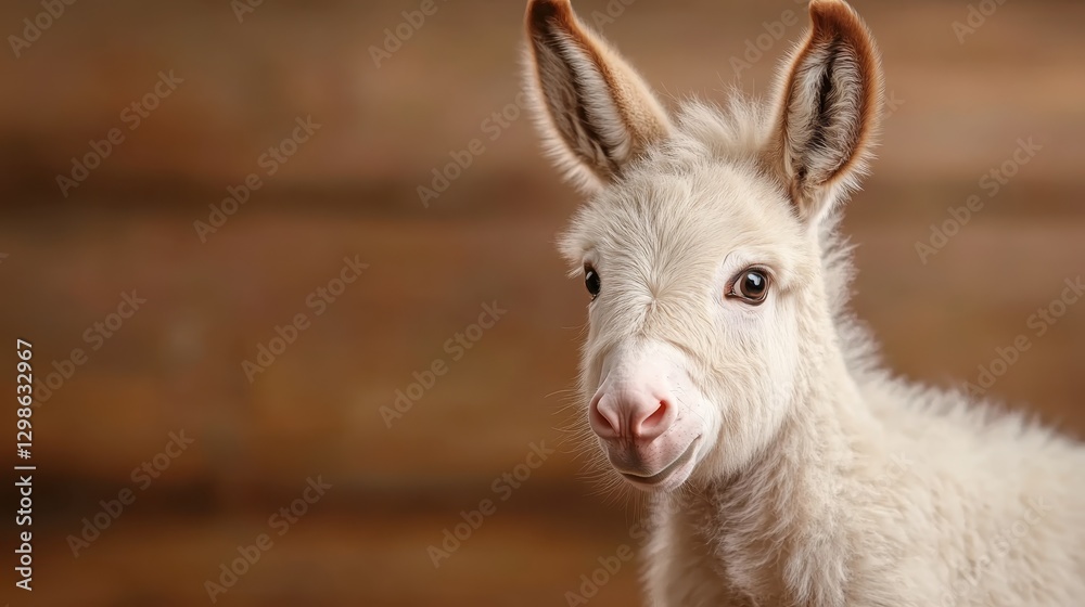 An adorable white goat with expressive eyes smiles gently in a rustic environment, encapsulating a sense of innocence and charm, creating a heartwarming connection with viewers. An adorable white goat with expressive eyes smiles gently in a rustic environment, encapsulating a sense of innocence and charm, creating a heartwarming connection with viewers.