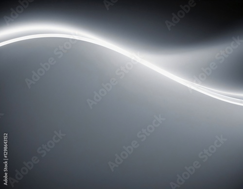 Dot white gray wave light technology texture background.