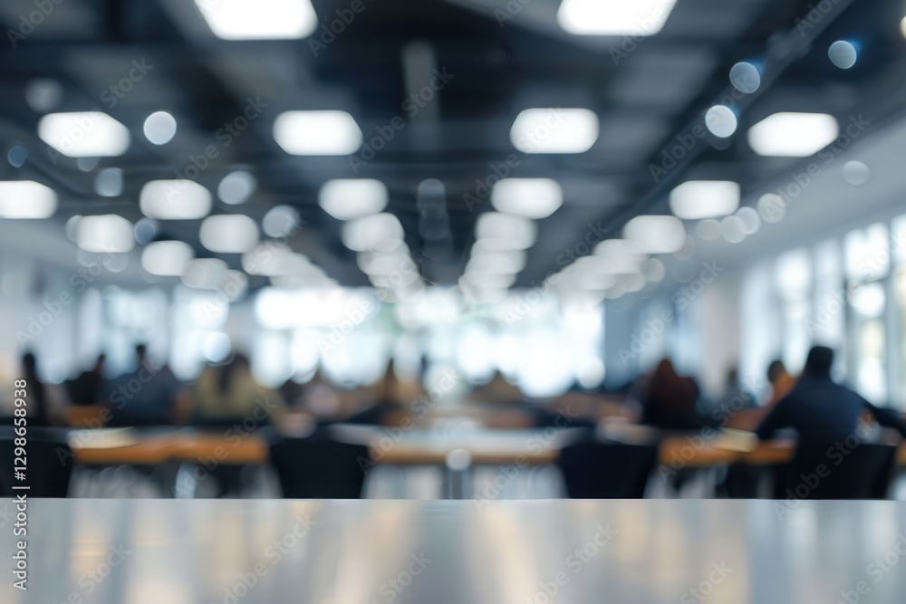 Fototapeta premium blur people in meeting room